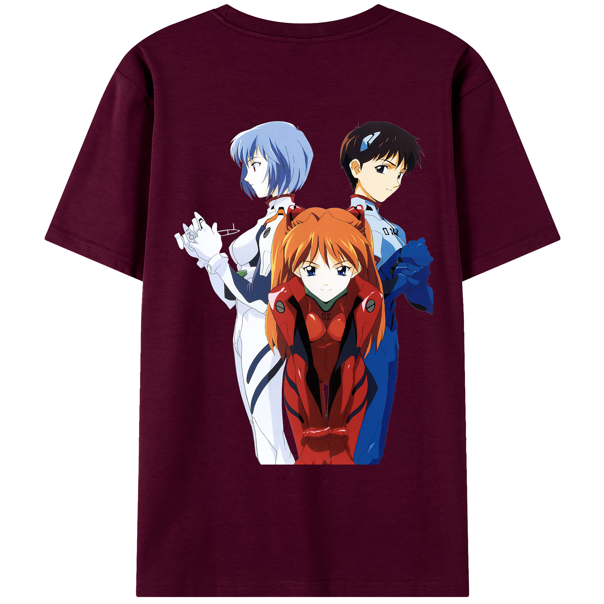 （画像用） EVA 新世紀エヴァンゲリオン レディース半袖Tシャツ(バックプリント)